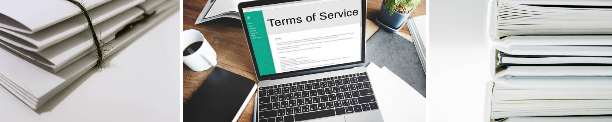 Handbook of Your Life: Terms of Service banner