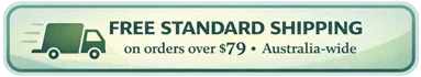 Free Standard Shipping on All Orders Over $79 - Australia-wide