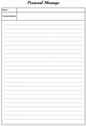 Handbook: Personal Messages - Family/Friends (PDF)