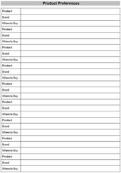 Handbook: Product Preferences (PDF)