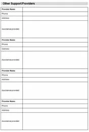 Support Providers (PDF)