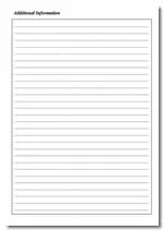 Additional Information Pages Additional Information Pages