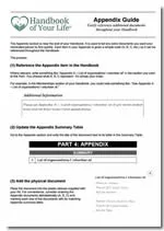 Appendix Guide Appendix Guide