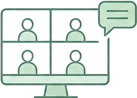 Live Zoom support sessions